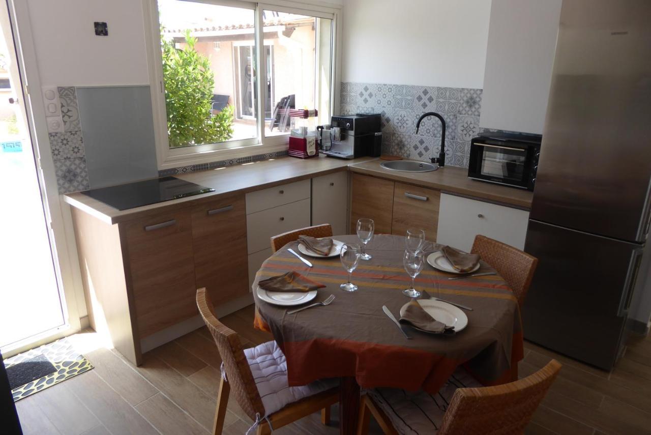 Les 2 Dauphins Villa Le Barcares Bagian luar foto