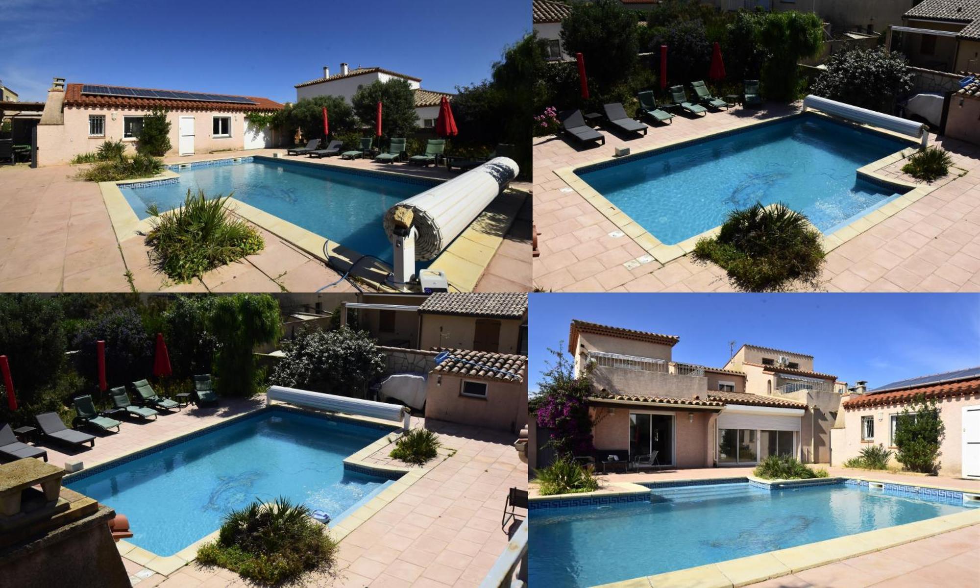 Les 2 Dauphins Villa Le Barcares Bagian luar foto