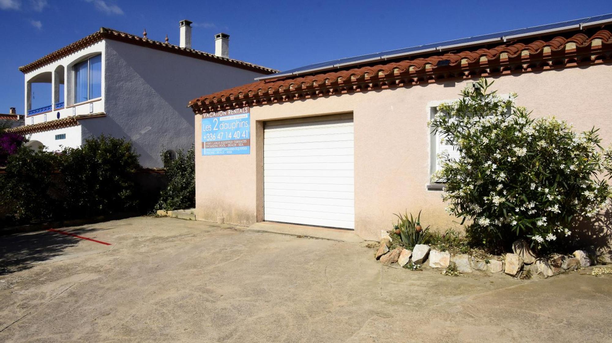 Les 2 Dauphins Villa Le Barcares Bagian luar foto
